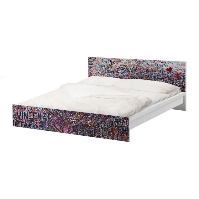 Okleina meblowa IKEA - Malm łóżko 160x200cm - Verona Romeo i Julia