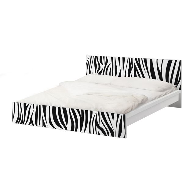 Okleina meblowa IKEA - Malm łóżko 160x200cm - Wzór w cętki
