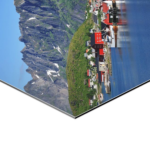 Obraz niebieski Finnmark