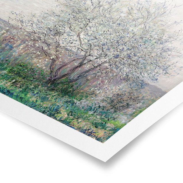 Obraz drzewo Claude Monet - wiosenny nastrój