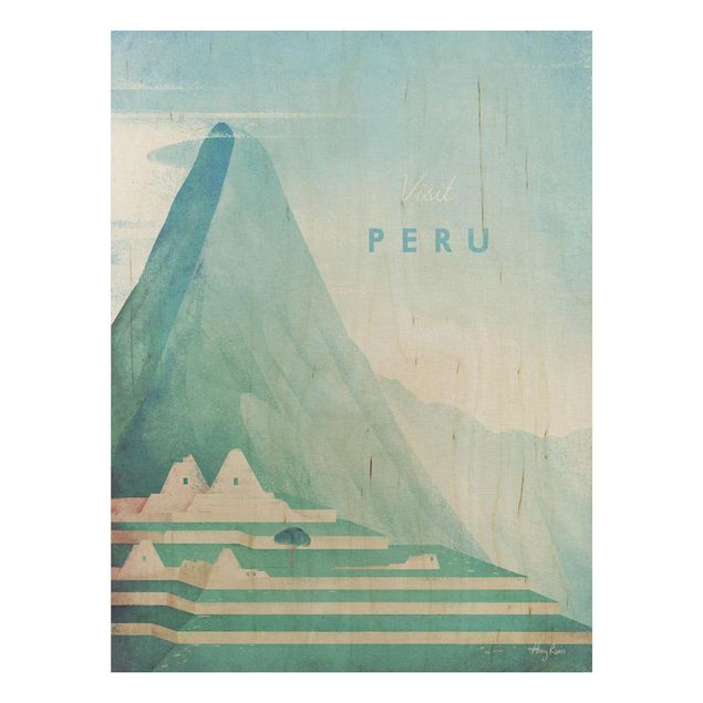 Henry Rivers obrazy Plakat podróżniczy - Peru