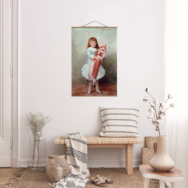 Dekoracja do kuchni Auguste Renoir - Suzanne z lalką Harlequin