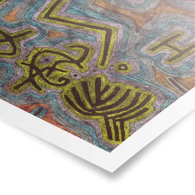 Obraz brązowy Paul Klee - Catharsis