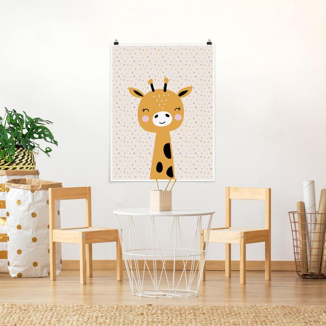 Obrazy nowoczesne Baby Żyrafa