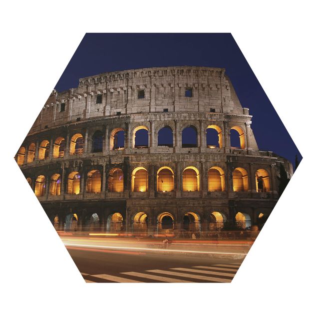 Obrazy na ścianę architektura Colosseum w Rzymie nocą