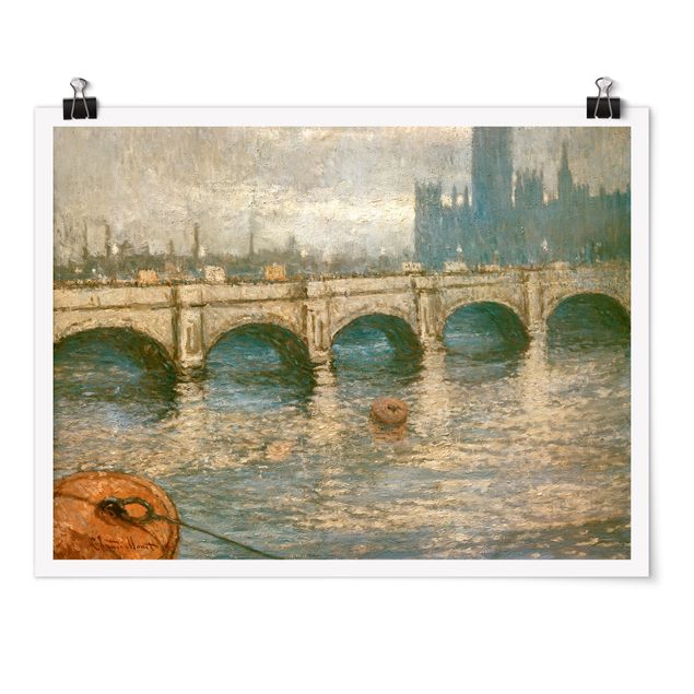 Obrazy impresjonizm Claude Monet - Most na Tamizie