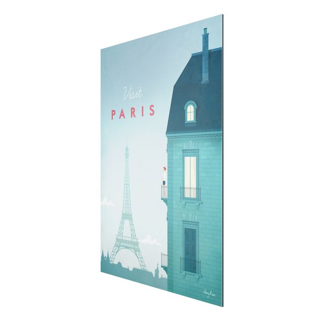 Obrazy vintage Plakat podróżniczy - Paryż
