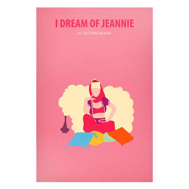 Obrazy do salonu Plakat filmowy I dream of Jeannie