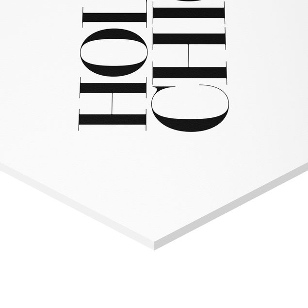 Obraz heksagonalny z Forex 2-częściowy - Święty szyk i Vogue