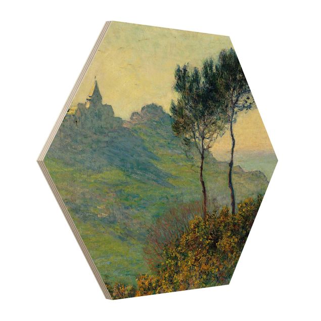 Obrazy Claude Monet - Wieczorne słońce w Varengeville