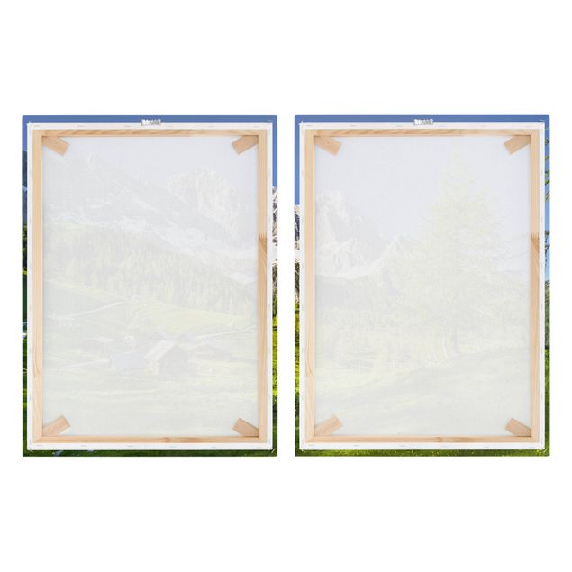 Obrazy na ścianę krajobrazy Styria Alpejska łąka
