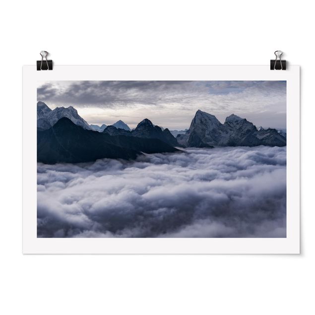 Obrazy góry Morze chmur w Himalajach