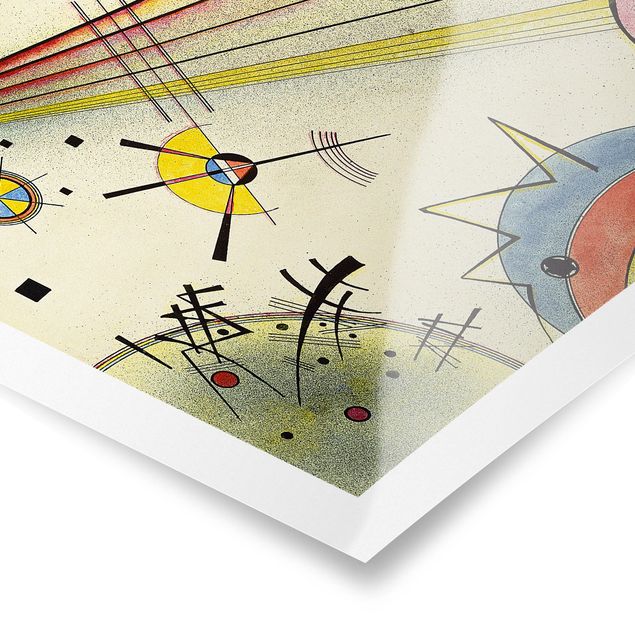Kolorowe obrazy Wassily Kandinsky - Jasne połączenie