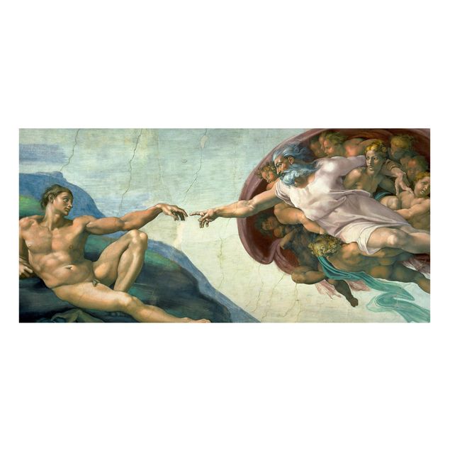 Obrazy do salonu nowoczesne Michelangelo - Kaplica Sykstyńska