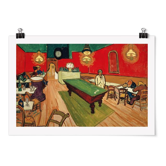 Obrazy impresjonistyczne Vincent van Gogh - Nocna kawiarnia w Arles