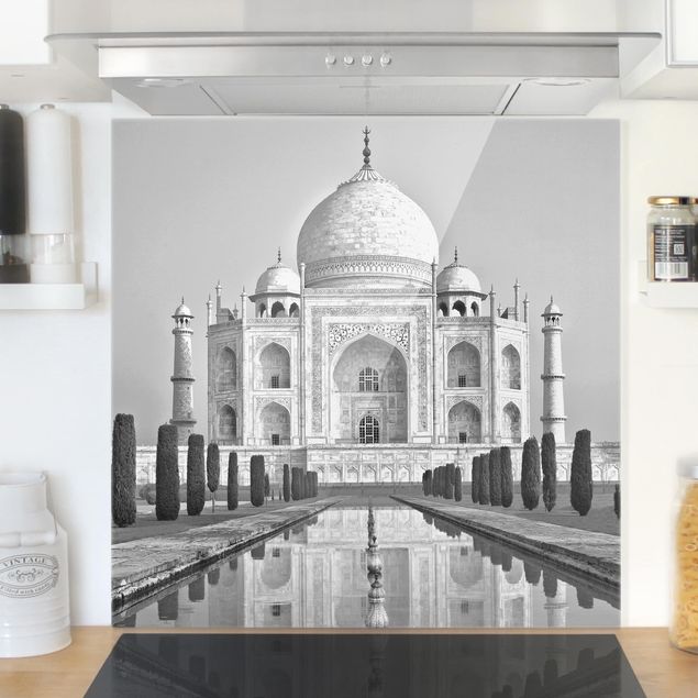 Dekoracja do kuchni Taj Mahal z ogrodem