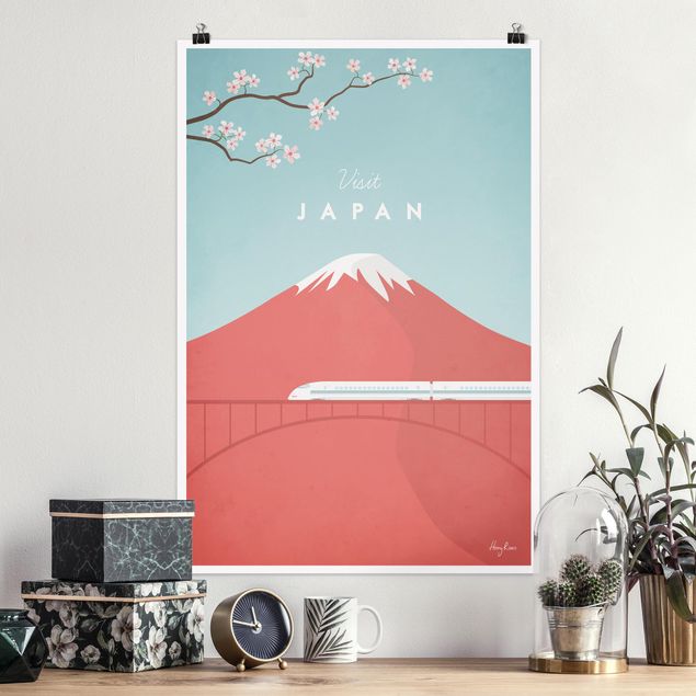 Plakat - Plakat podróżniczy - Japonia