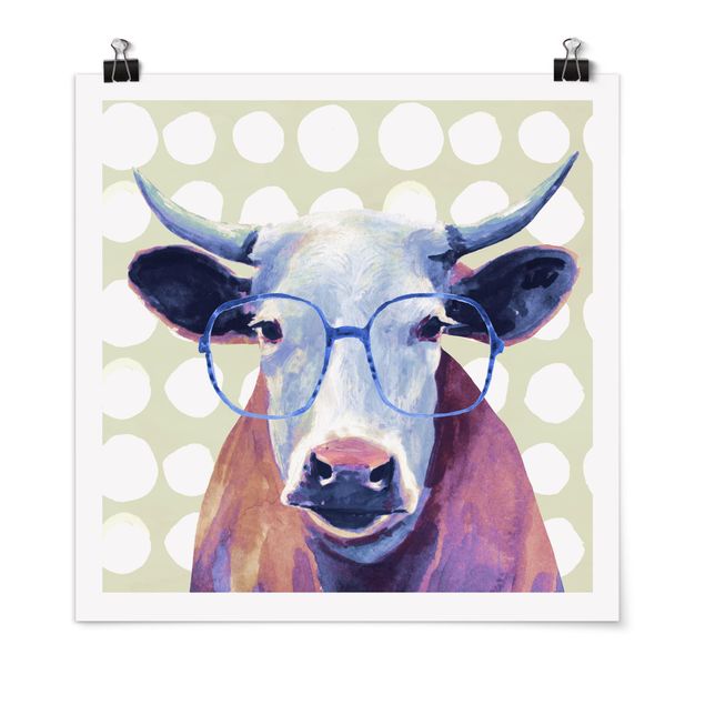 Zwierzęta obrazy Brillowane zwierzęta - krowa