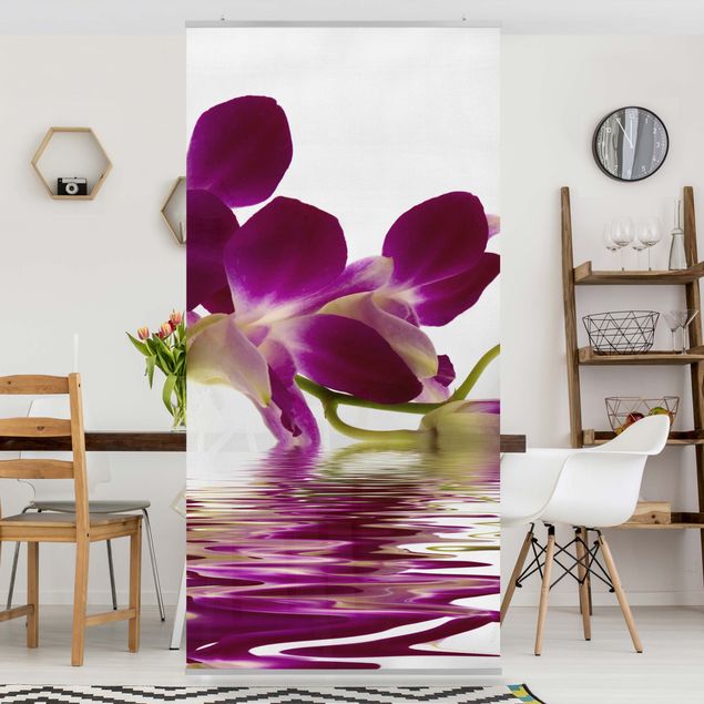 Dekoracja do kuchni Wody różowej orchidei