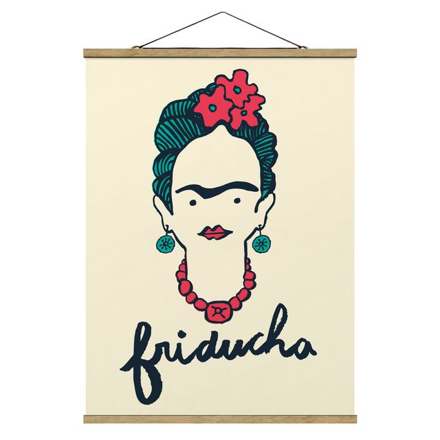 Obrazy portret Frida Kahlo - Friducha