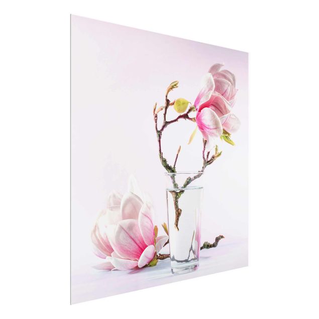 Obrazy nowoczesne Magnolia w szklance