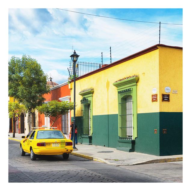 Dekoracja do kuchni Kolorowa ulica meksykańska