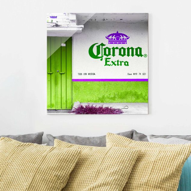 Zielony obraz Corona Extra Green