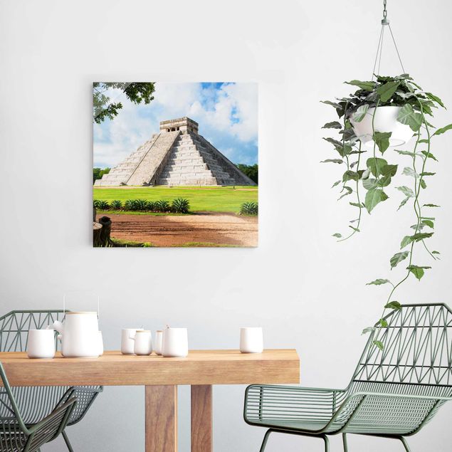 Obrazy na ścianę krajobrazy Piramida El Castillo