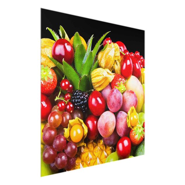 Obrazy z owocami Owocowy bokeh