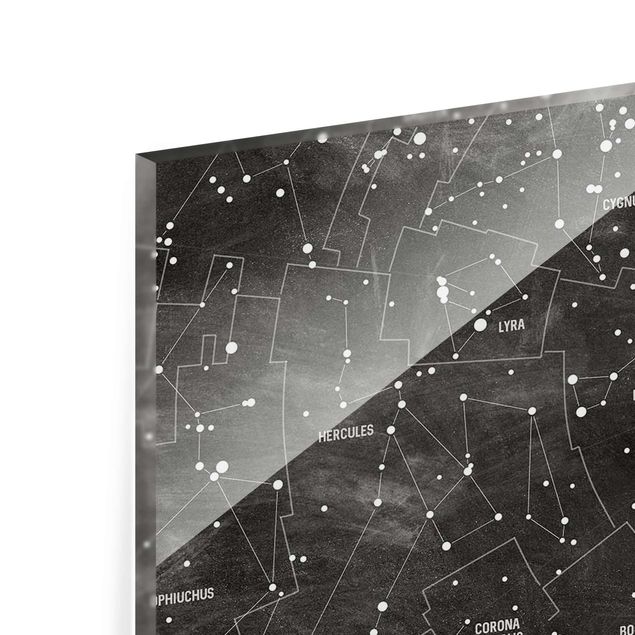 Sbraz mapa swiata Karta obrazu gwiazdy Optyka tablicowa