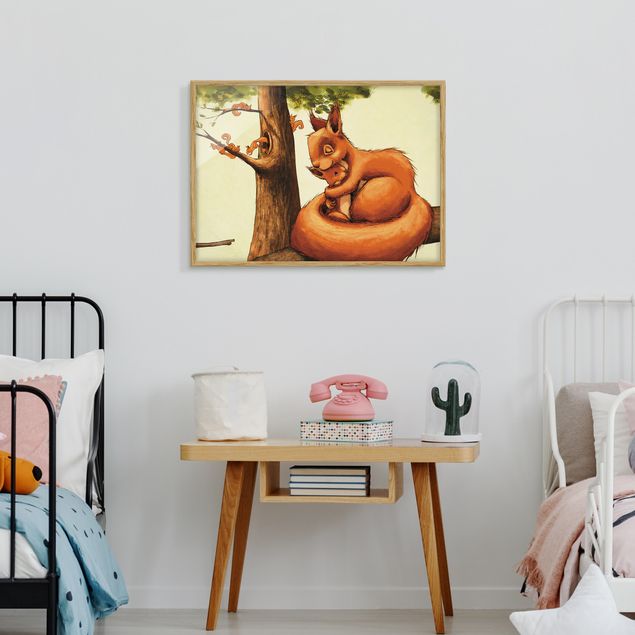 Obrazy w ramie zwierzęta Mama jednorożca
