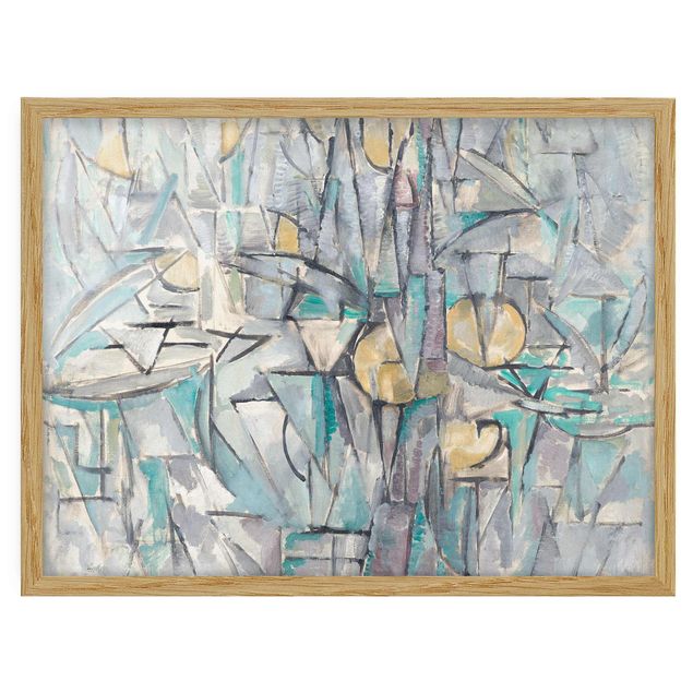 Obrazy w ramie do korytarzu Piet Mondrian - Kompozycja X