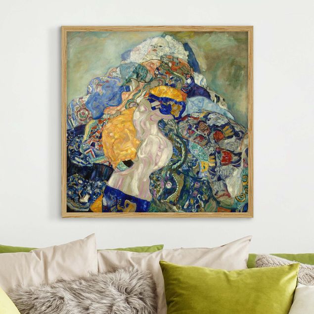 Dekoracja do kuchni Gustav Klimt - Dziecko (kołyska)