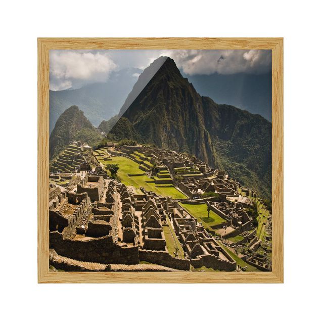 Obrazy w ramie do łazienki Machu Picchu