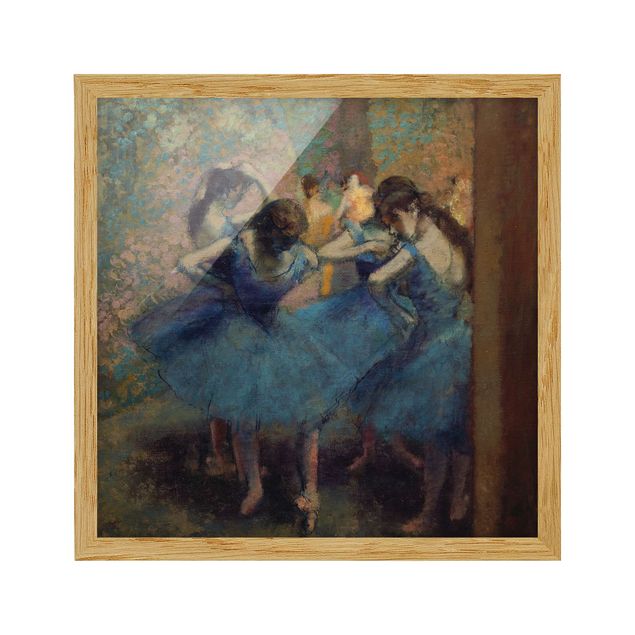 Obrazy w ramie do korytarzu Edgar Degas - Niebieskie tancerki