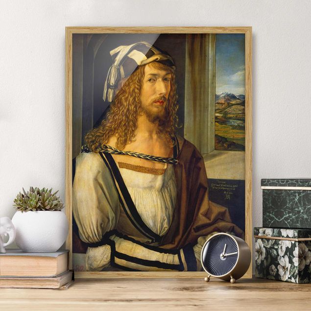 Dekoracja do kuchni Albrecht Dürer - Autoportret z pejzażem