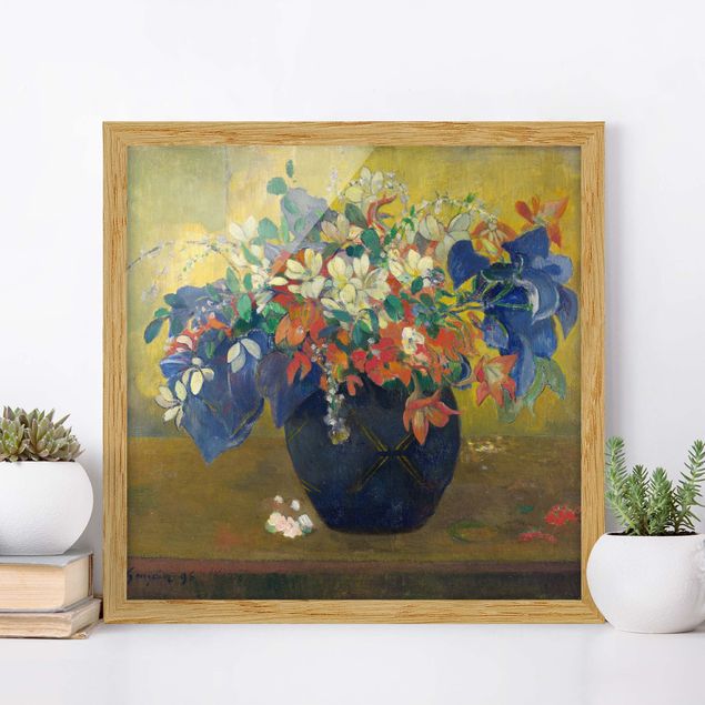 Dekoracja do kuchni Paul Gauguin - Wazon z kwiatami