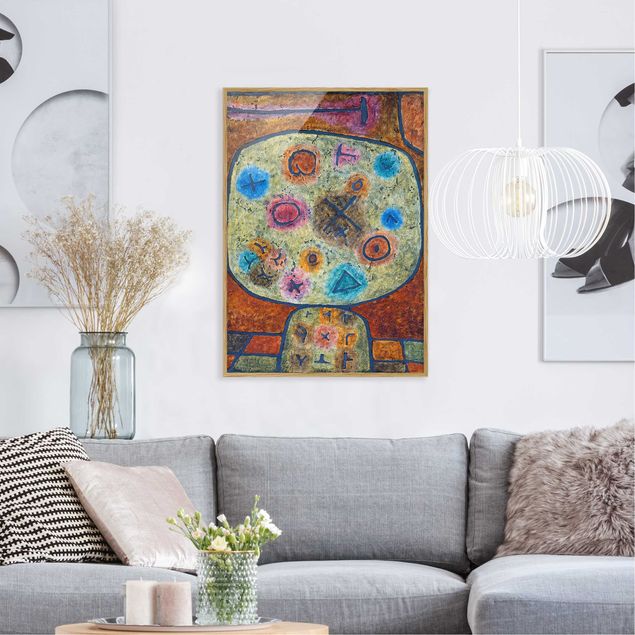 Obrazy w ramie do korytarzu Paul Klee - Kwiaty w kamieniu