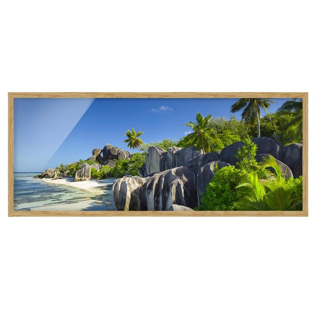 Obrazy w ramie do korytarzu Dream Beach Seychelles