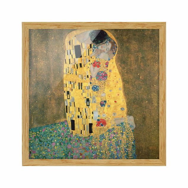 Obrazy w ramie do korytarzu Gustav Klimt - Pocałunek