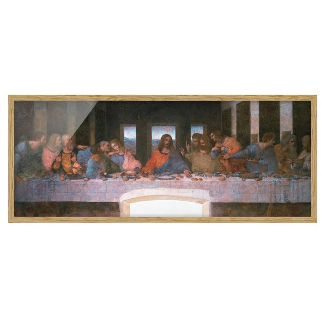 Obrazy w ramie do korytarzu Leonardo da Vinci - Ostatnia wieczerza