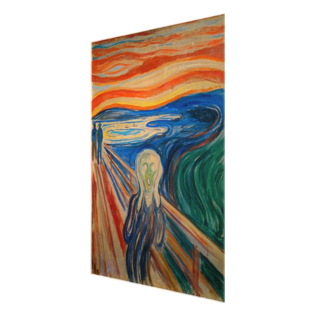 Postimpresjonizm obrazy Edvard Munch - Krzyk
