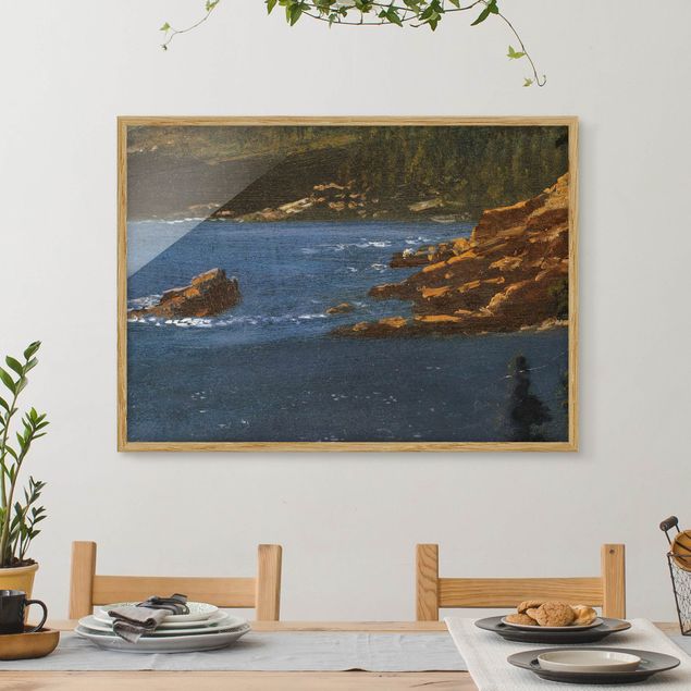 Dekoracja do kuchni Albert Bierstadt - Wybrzeże Kalifornii