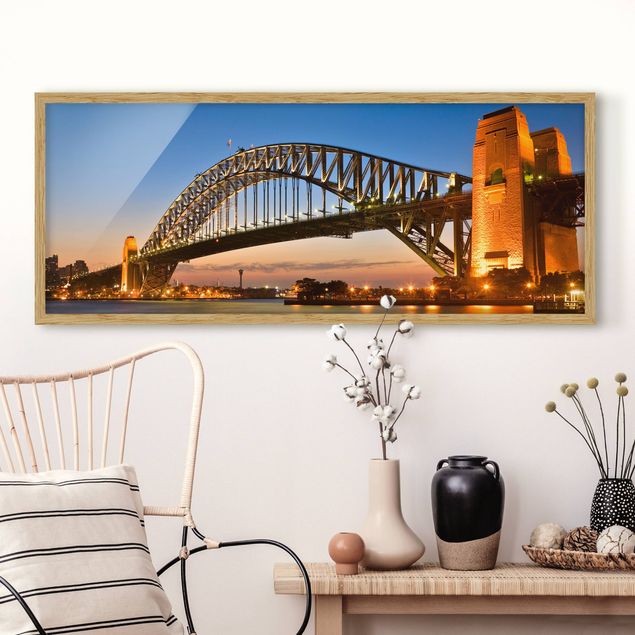 Dekoracja do kuchni Most Harbour Bridge w Sydney