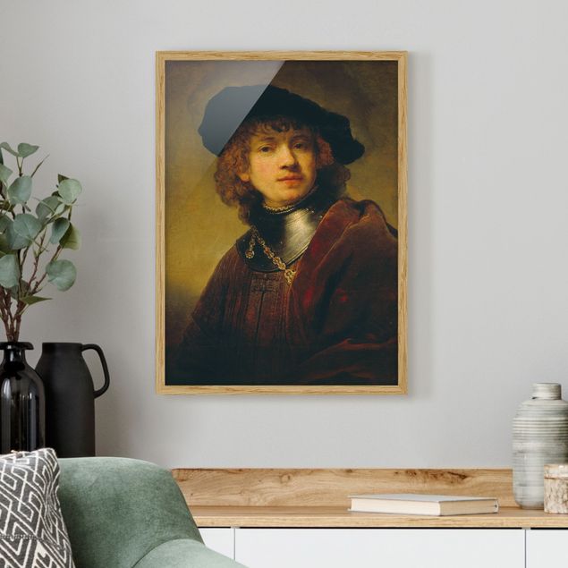 Obrazy w ramie artystyczny Rembrandt van Rijn - Autoportret
