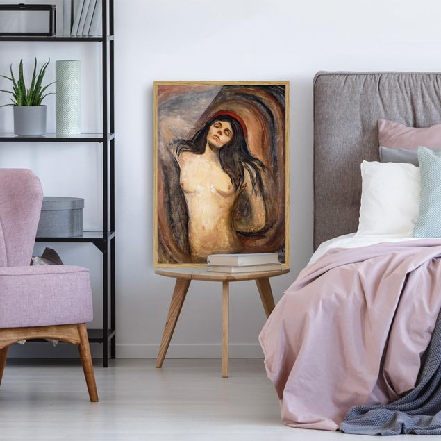 Obrazy w ramie artystyczne Edvard Munch - Madonna