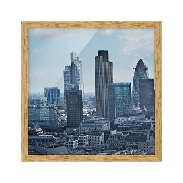 Obrazy w ramie do łazienki Londyn Skyline