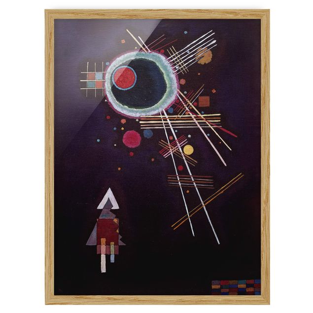 Obrazy w ramie do korytarzu Wassily Kandinsky - Linie promieniste