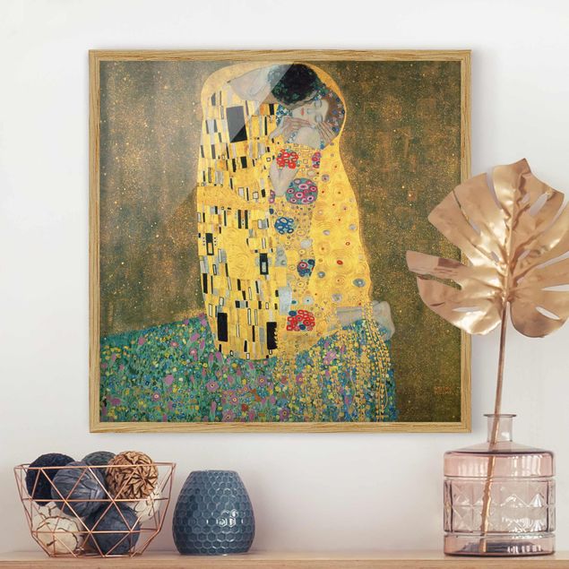 Art deco obrazy Gustav Klimt - Pocałunek