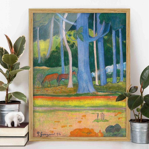 Dekoracja do kuchni Paul Gauguin - Pejzaż leśny